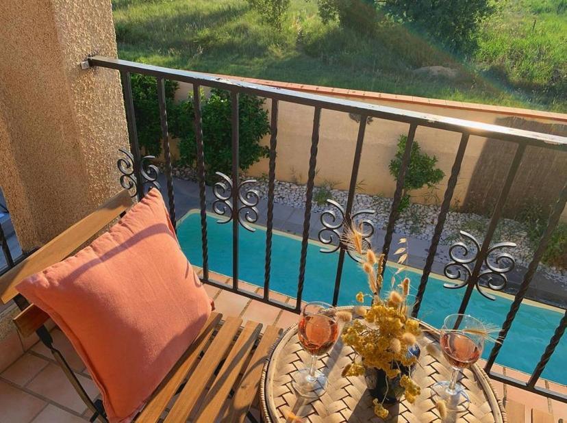 Le Petit Bali Spacieuse Villa Pour 8 Avec Piscine Сен-Сиприен Экстерьер фото