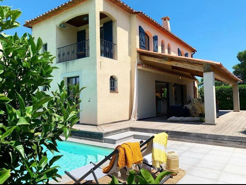Le Petit Bali Spacieuse Villa Pour 8 Avec Piscine Сен-Сиприен Экстерьер фото